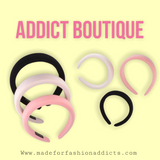 Basic Solid Padded Headband