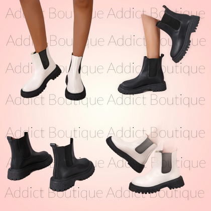 Platform Minimalist Boots